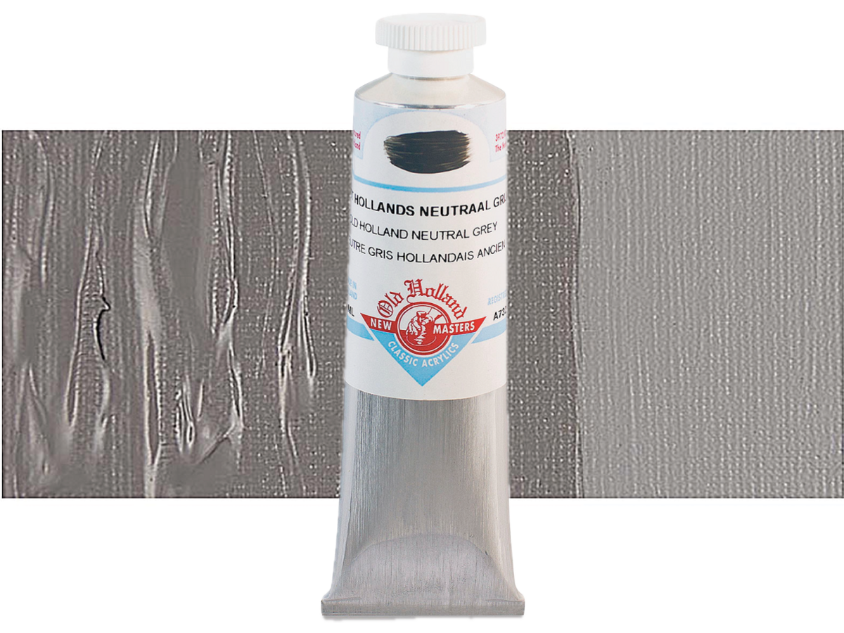 OLD HOLLAND NEW MASTERS ACRYL 60ML SERIE A NEUTRAL GREY 732 1