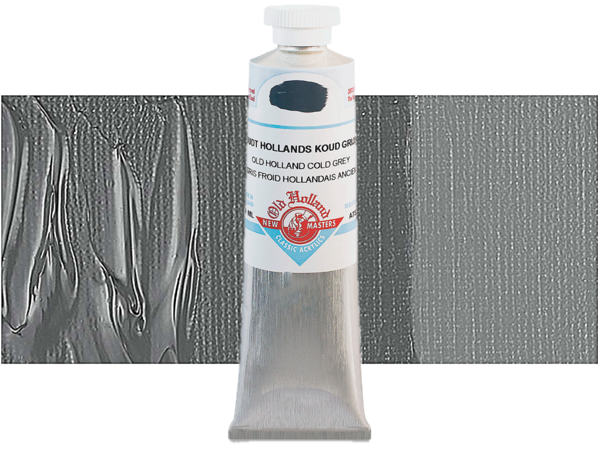 OLD HOLLAND NEW MASTERS ACRYL 60ML SERIE A COLD GREY 733 1