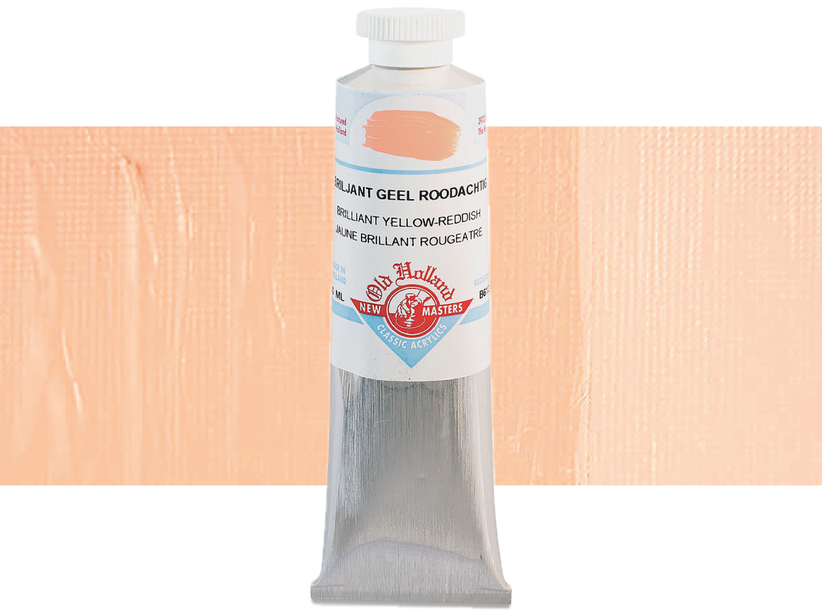 OLD HOLLAND NEW MASTERS ACRYL 60ML SERIE B YELLOW-REDDISH 612 1
