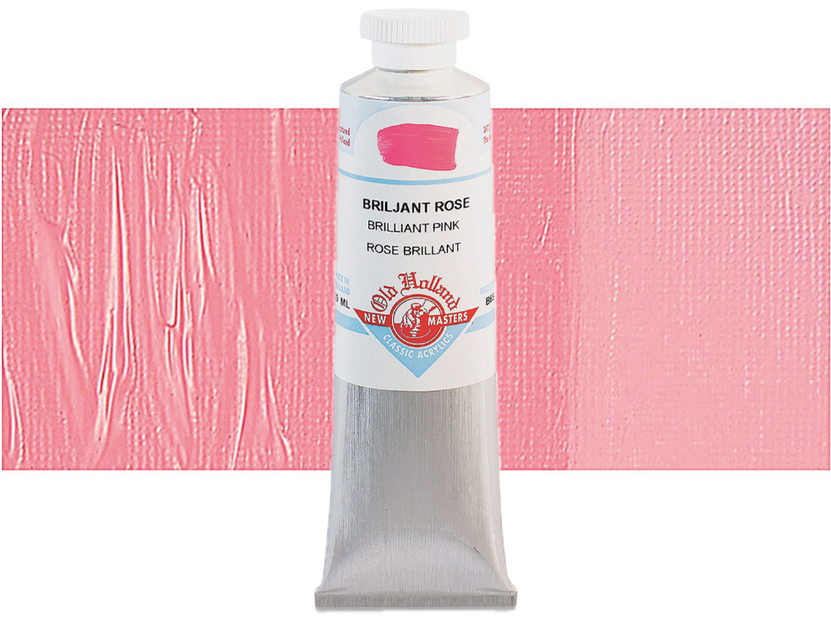 OLD HOLLAND NEW MASTERS ACRYL 60ML SERIE B BRILLIANT PINK 653 1