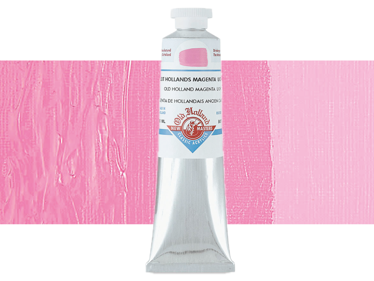 OLD HOLLAND NEW MASTERS ACRYL 60ML SERIE B MAGENTA LIGHT 657 1
