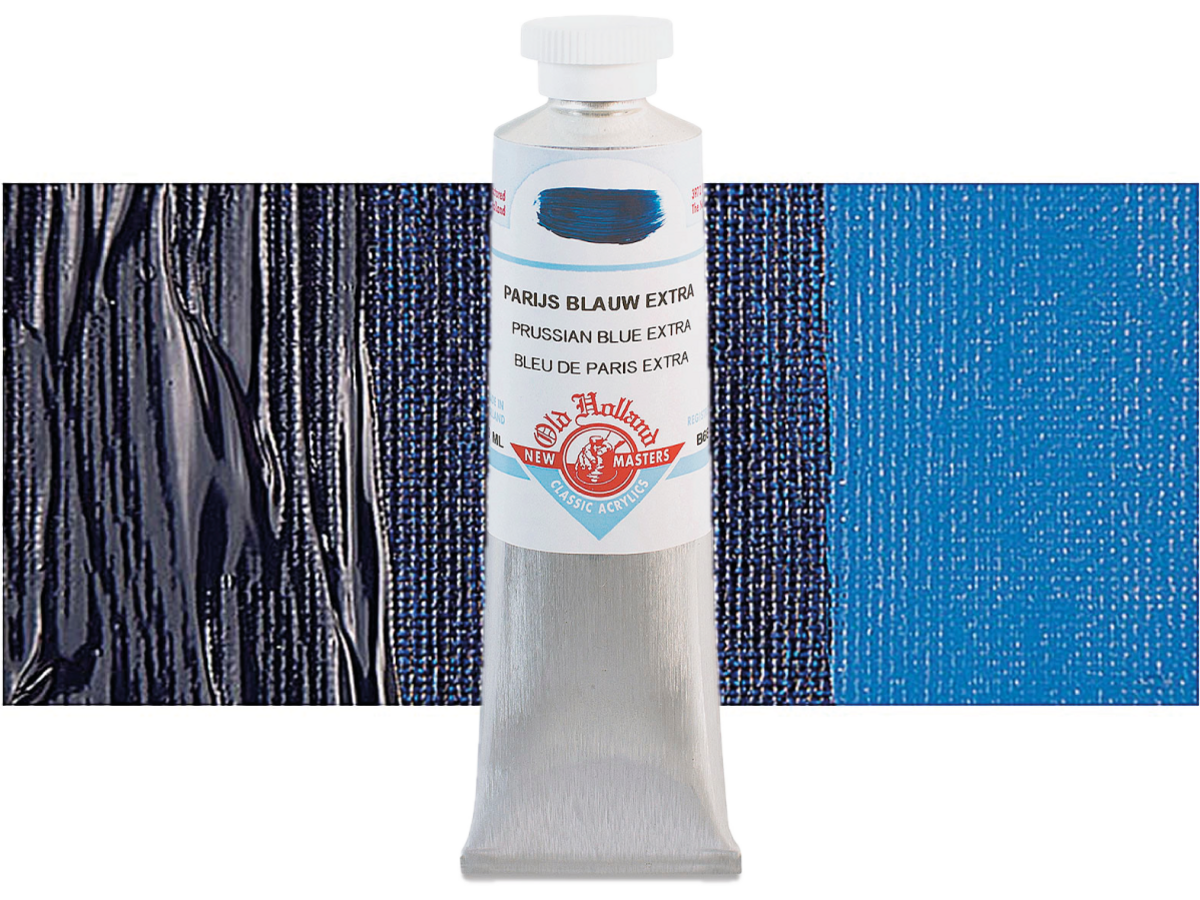 OLD HOLLAND NEW MASTERS ACRYL 60ML SERIE B PRUSSIAN BLUE EXTRA 681 1