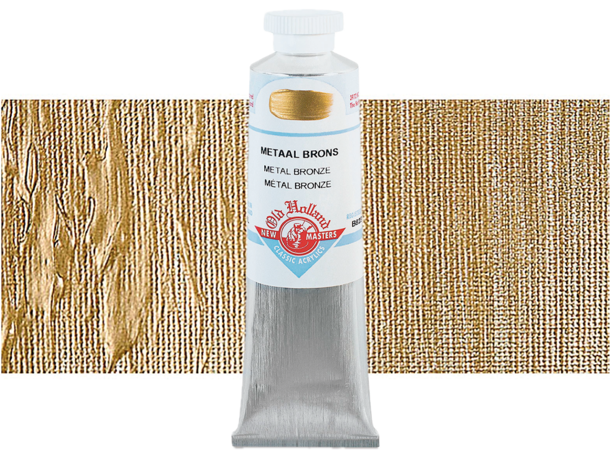 OLD HOLLAND NEW MASTERS ACRYL 60ML SERIE B METAL BRONZE 823 1