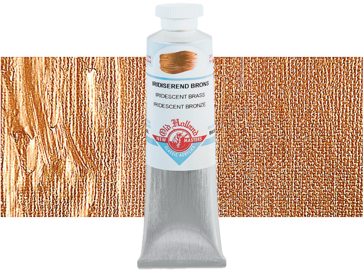 OLD HOLLAND NEW MASTERS ACRYL 60ML SERIE B IRIDESCENT BRONZE 830 1