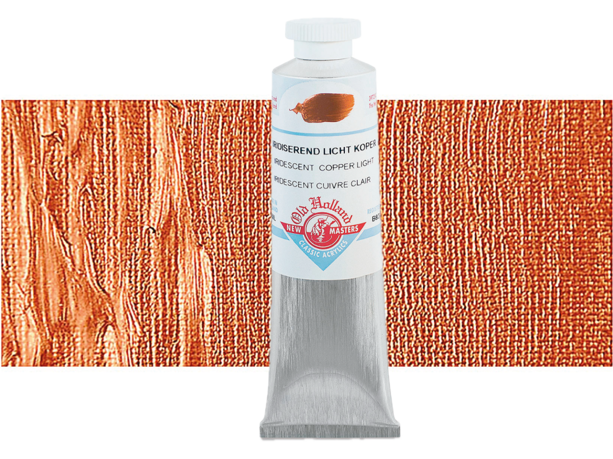 OLD HOLLAND NEW MASTERS ACRYL 60ML SERIE B IRIDESCENT COPPER 831 1