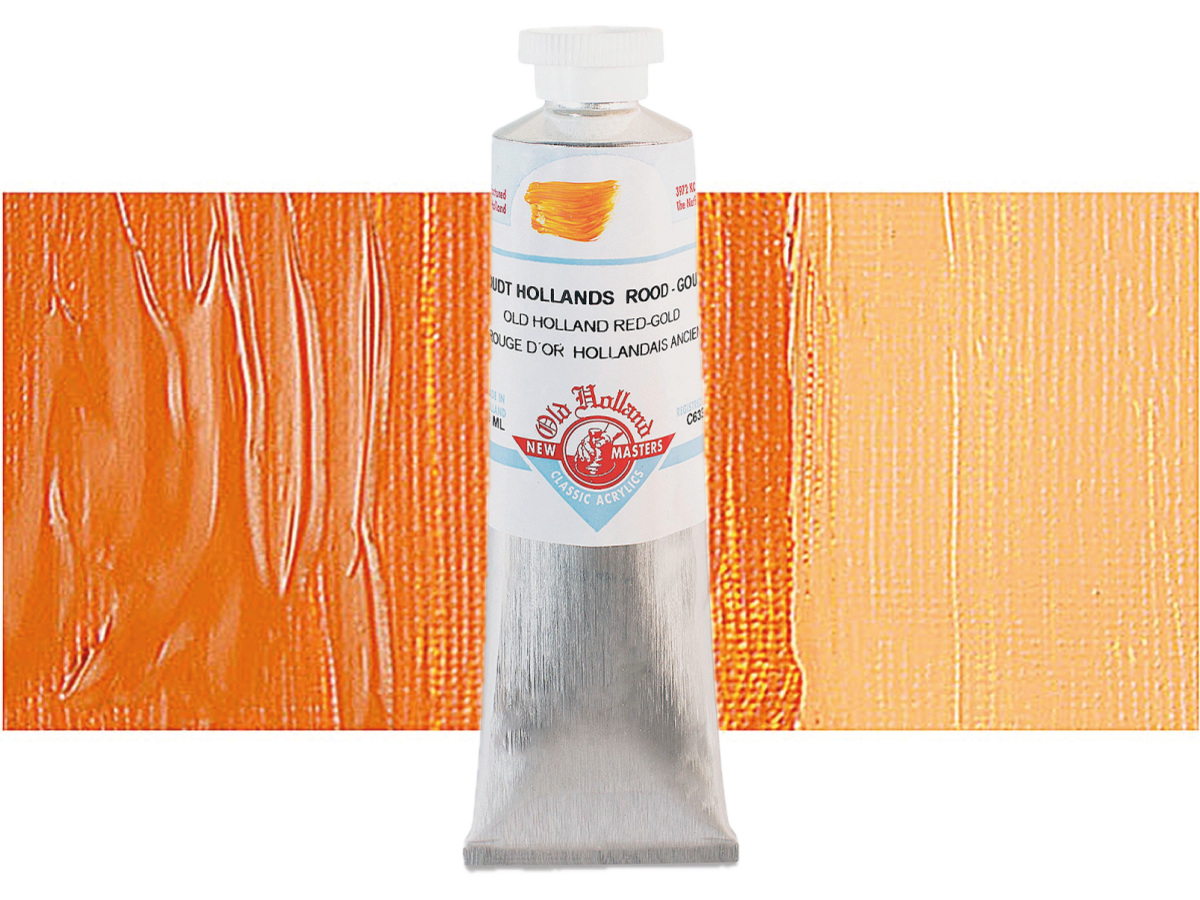 OLD HOLLAND NEW MASTERS ACRYL 60ML SERIE C RED GOLD 633 1