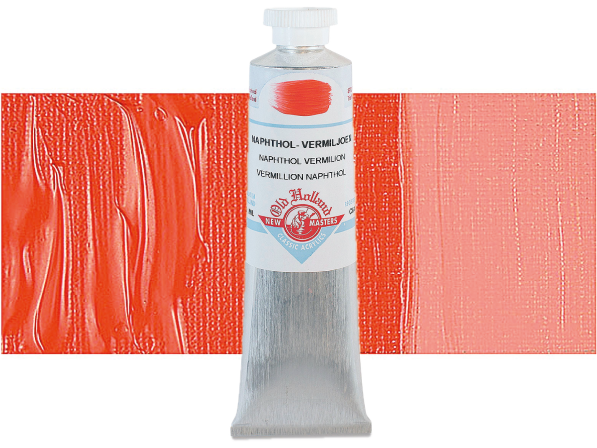 OLD HOLLAND NEW MASTERS ACRYL 60ML SERIE C NAPHTHOL VERMILION 642 1