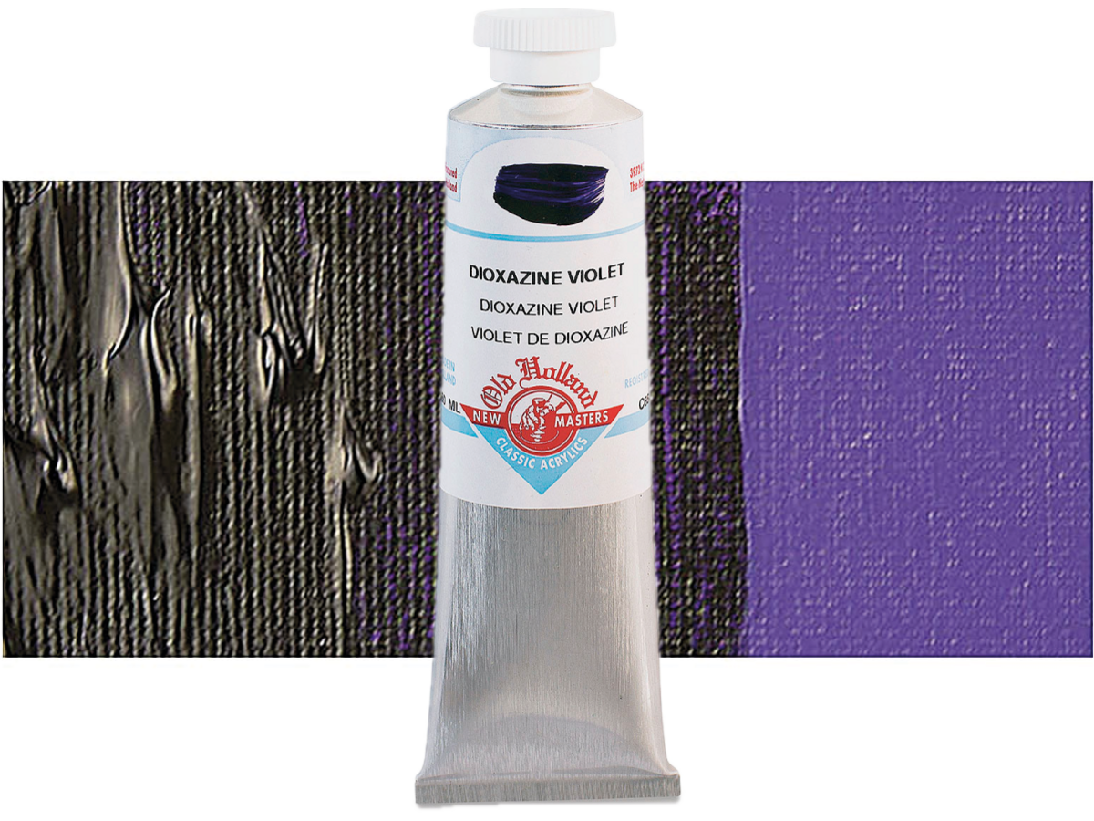 OLD HOLLAND NEW MASTERS ACRYL 60ML SERIE C DIOXAZINE VIOLET 664 1
