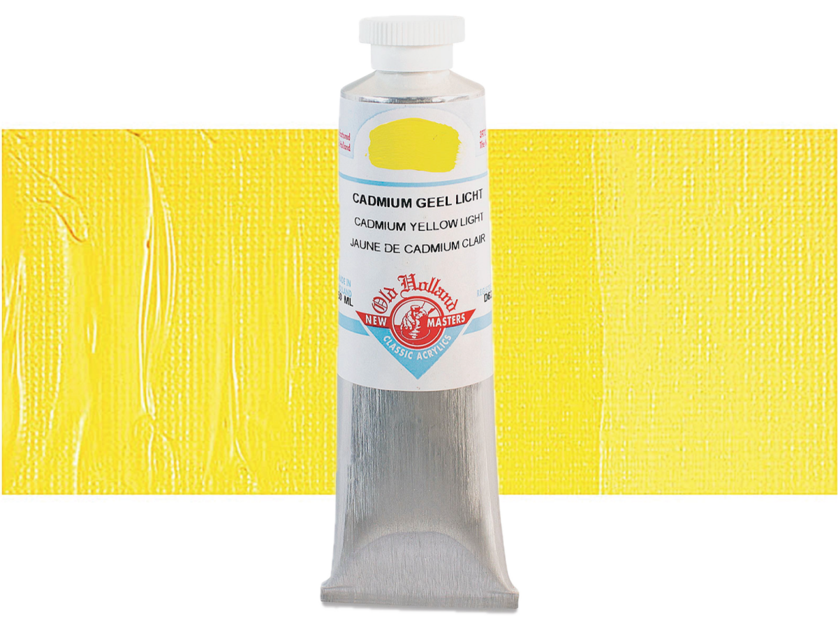 OLD HOLLAND NEW MASTERS ACRYL 60ML SERIE C CADMIUM YELLOW LIGHT 621 1