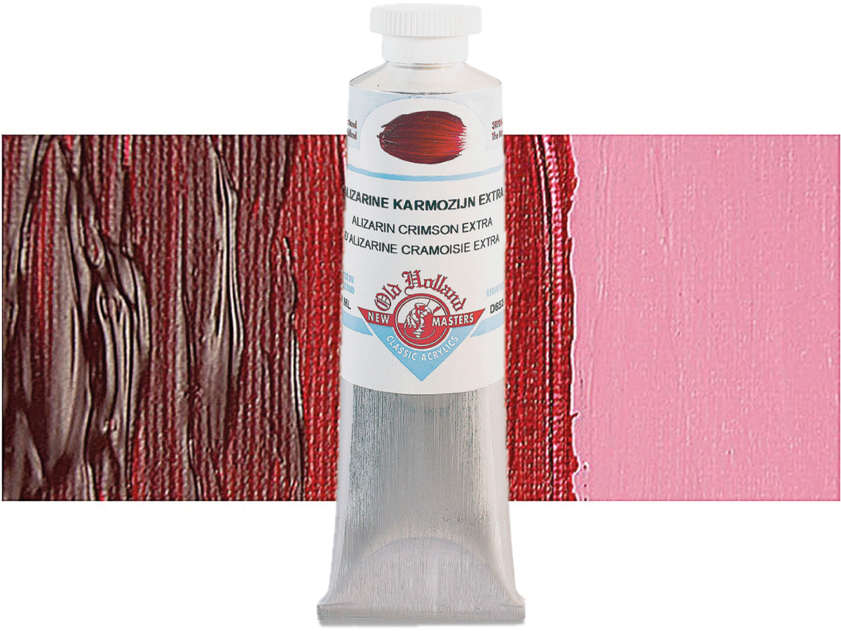 OLD HOLLAND NEW MASTERS ACRYL 60ML SERIE C ALIZARINE CRIMSON EXTRA  652 1