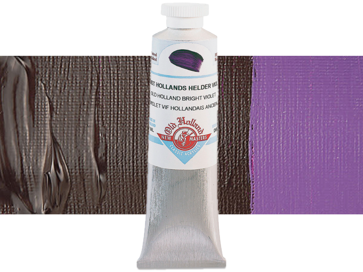 OLD HOLLAND NEW MASTERS ACRYL 60ML SERIE C BRIGHT VIOLET 660 1