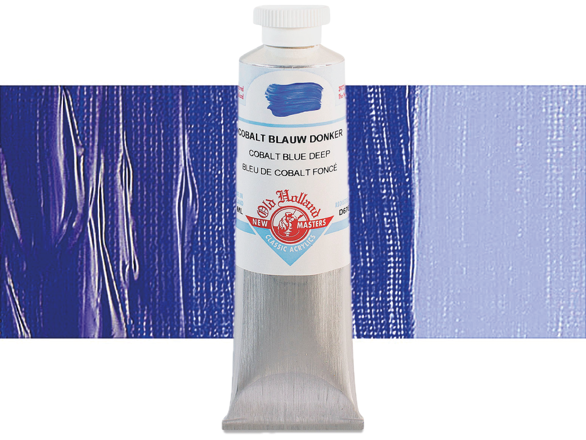 OLD HOLLAND NEW MASTERS ACRYL 60ML SERIE C COBALT BLUE DEEP 676 1