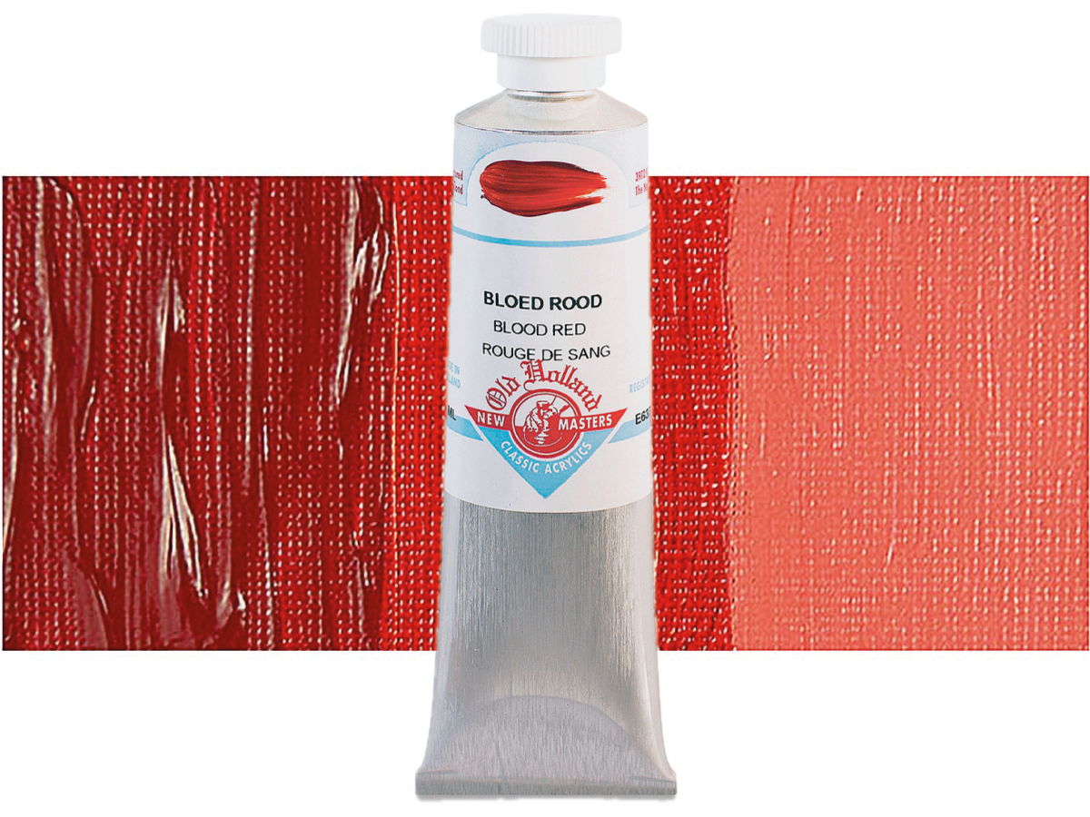 NEW MASTERS ACRYL 60ML BLOOD RED 637 1