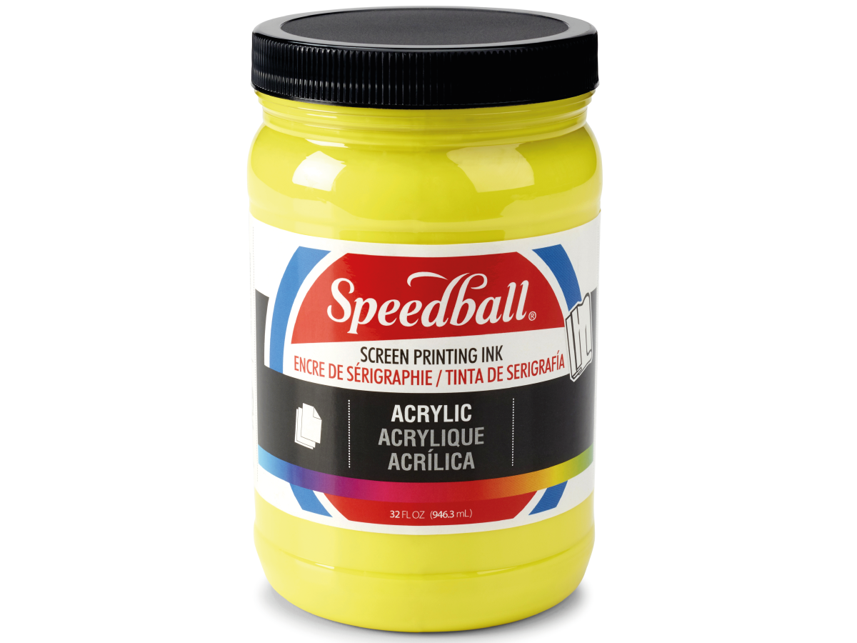 SPEEDBALL ACRYL SIEBDRUCKFARBE 946ML - PROCESS YELLOW 019 1
