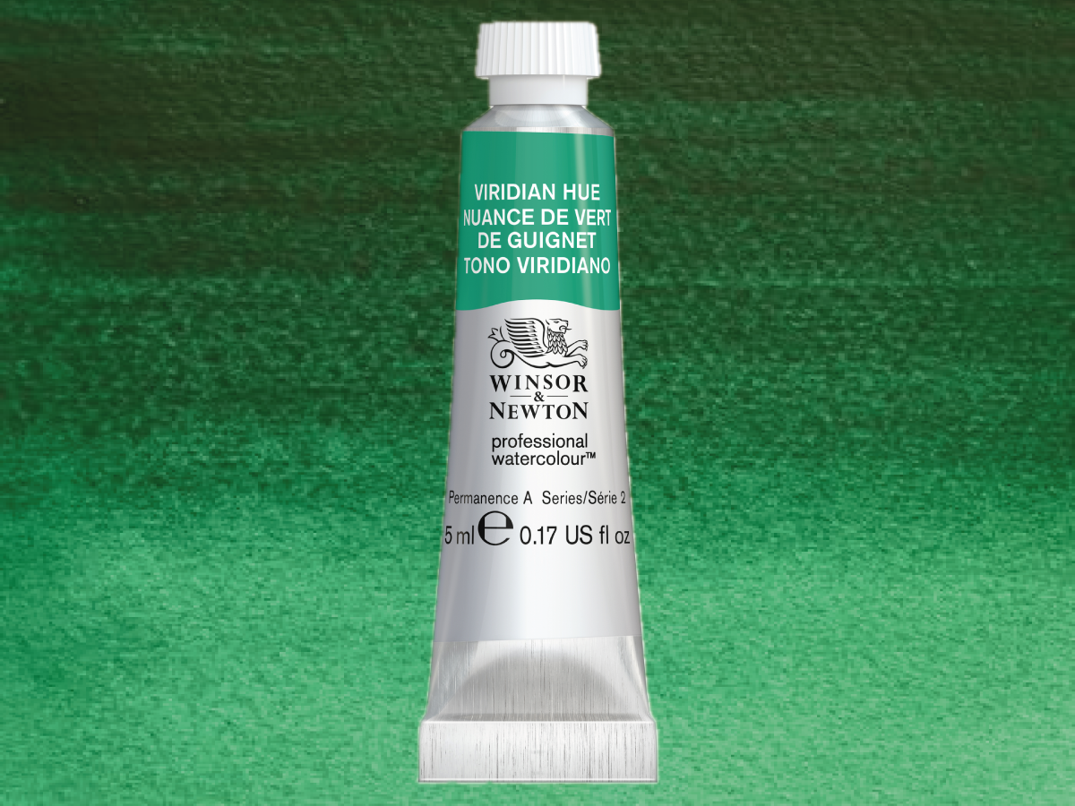 WINSOR & NEWTON AQUARELFARBE 5ML S2 VIRIDIAN HUE 1