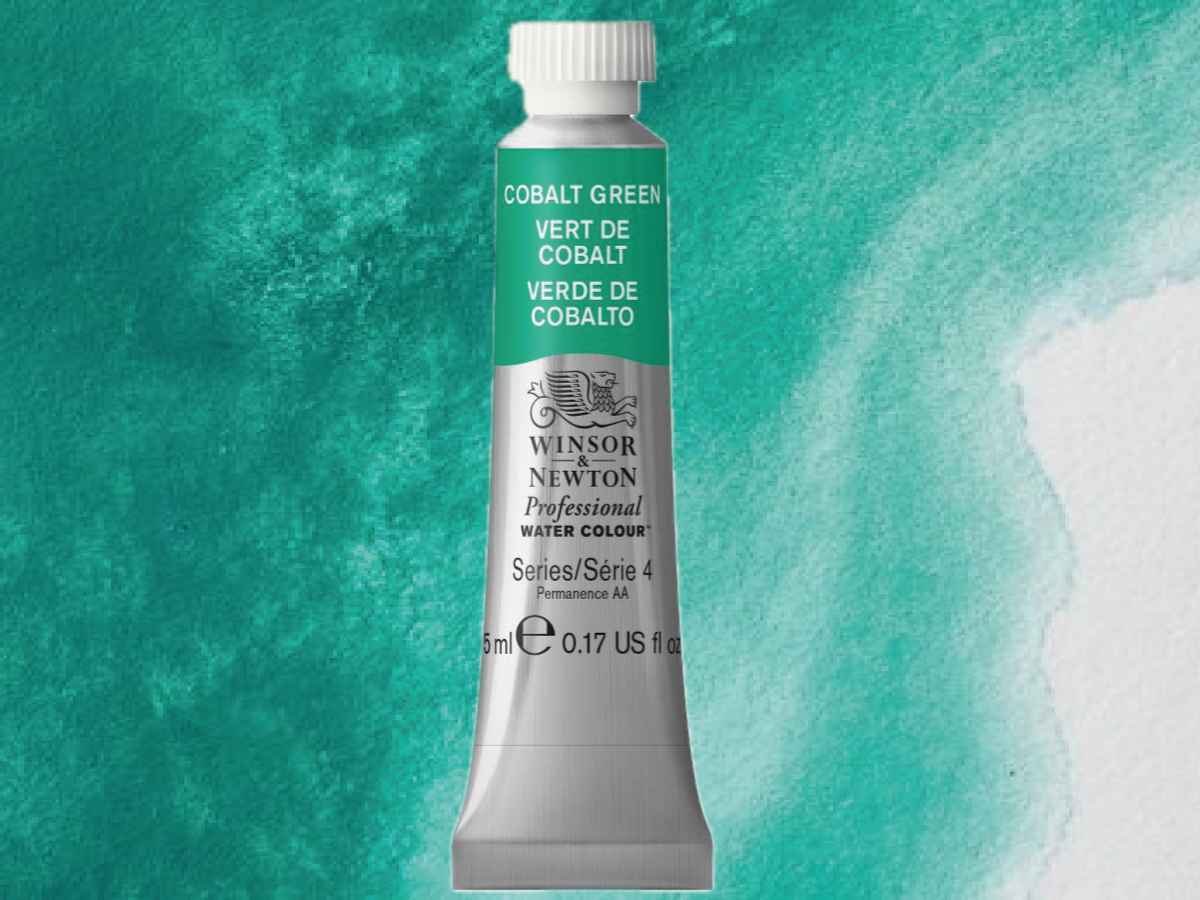 WINSOR & NEWTON AQUARELLFARBE 5ML 184 KOBALTGRÜN 1