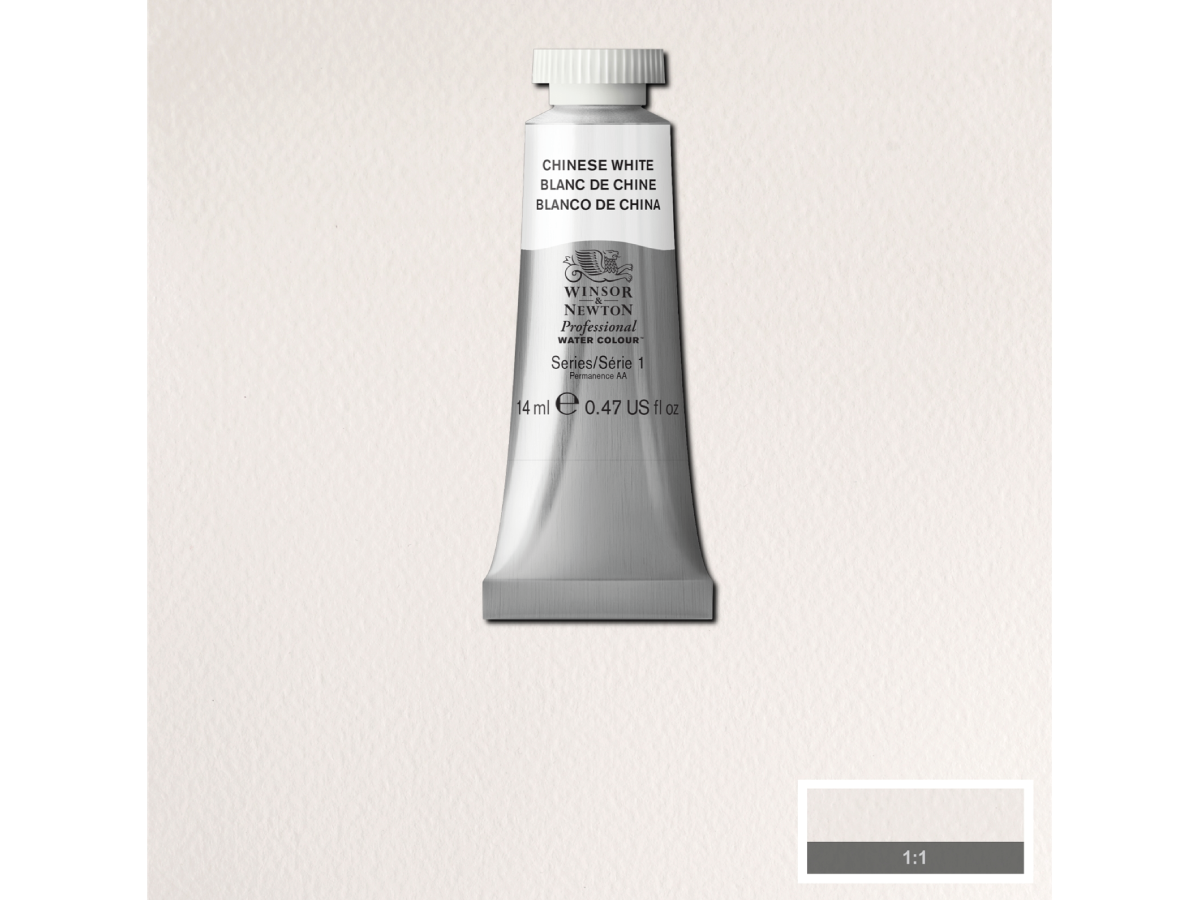 WINSOR & NEWTON AQUARELLFARBE 14ML 150 CHINESE WHITE 1