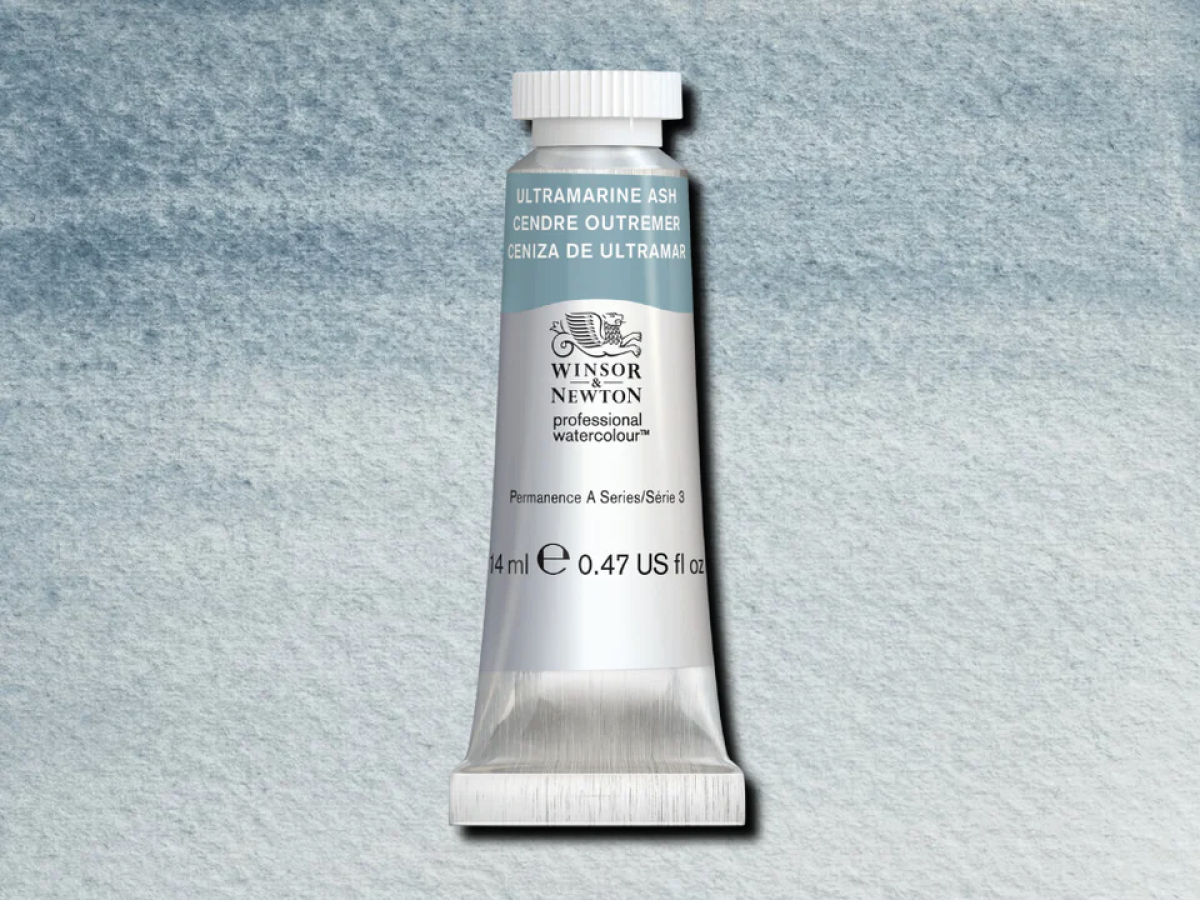 WINSOR & NEWTON AQUARELLFARBE 14ML S3 ULTRAMARINE ASH 1