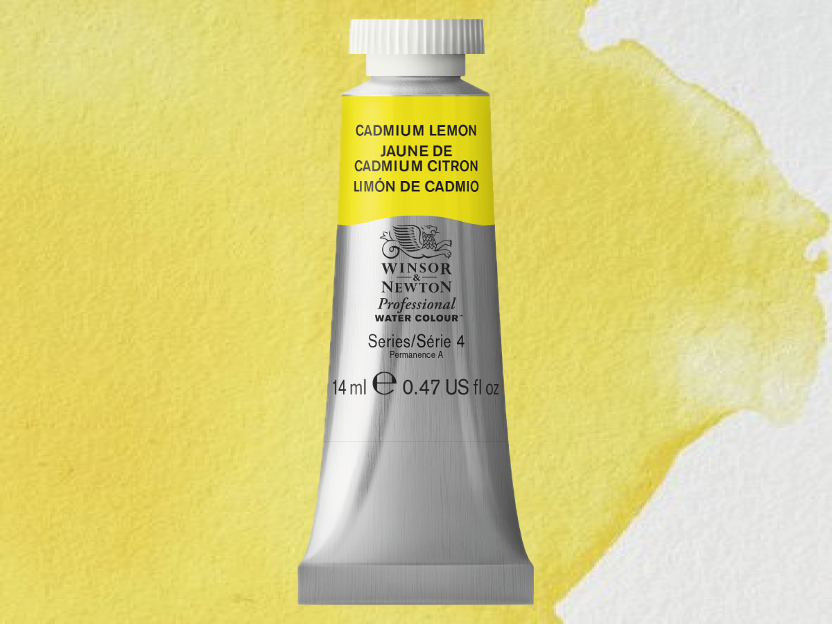 WINSOR & NEWTON AQUARELLFARBE 14ML 086 CAD LEMON 1
