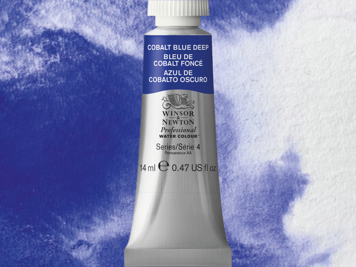 WINSOR & NEWTON AQUARELLFARBE 14ML 180 COBALT BLUE DEEP 1