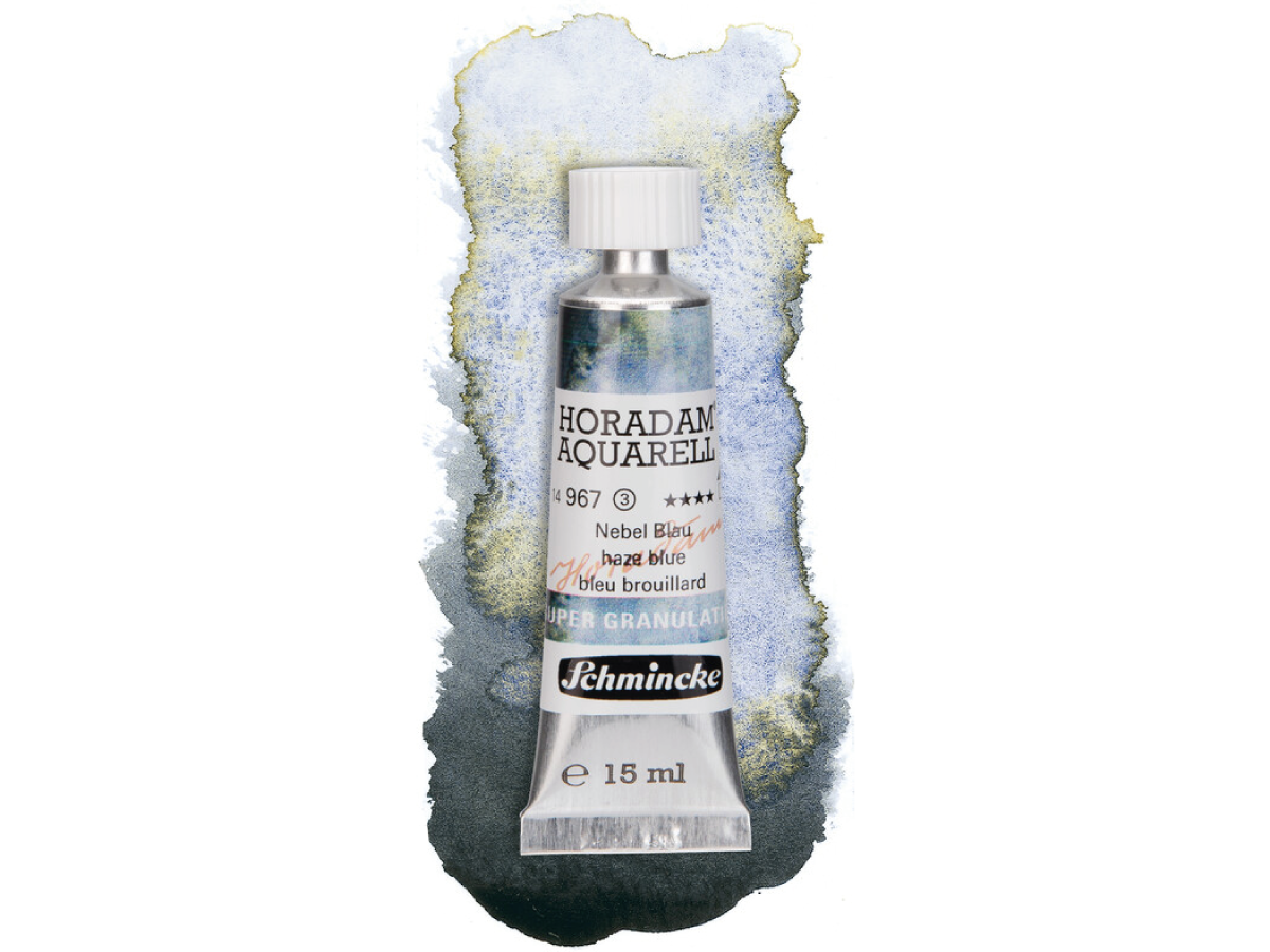 SCHMINCKE HORADAM AQUARELL SUPERGRANULATION 15ML 967 NEBEL BLAU 1