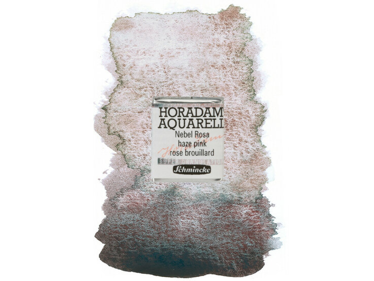 SCHMINCKE HORADAM AQUARELL 1/2 NAPF S3 966 HAZE PINK 1