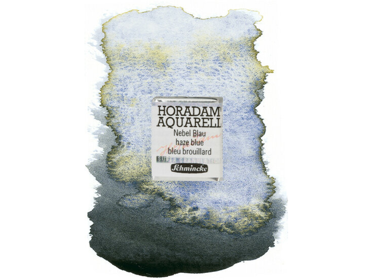 SCHMINCKE HORADAM AQUARELL 1/2 NAPF S3 967 HAZE BLUE 1