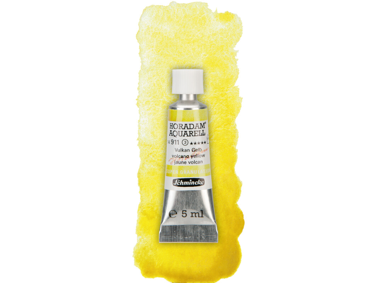 SCHMINCKE HORADAM AQUARELL SUPERGRANULATION 5ML 911 VULKAN GELB 1
