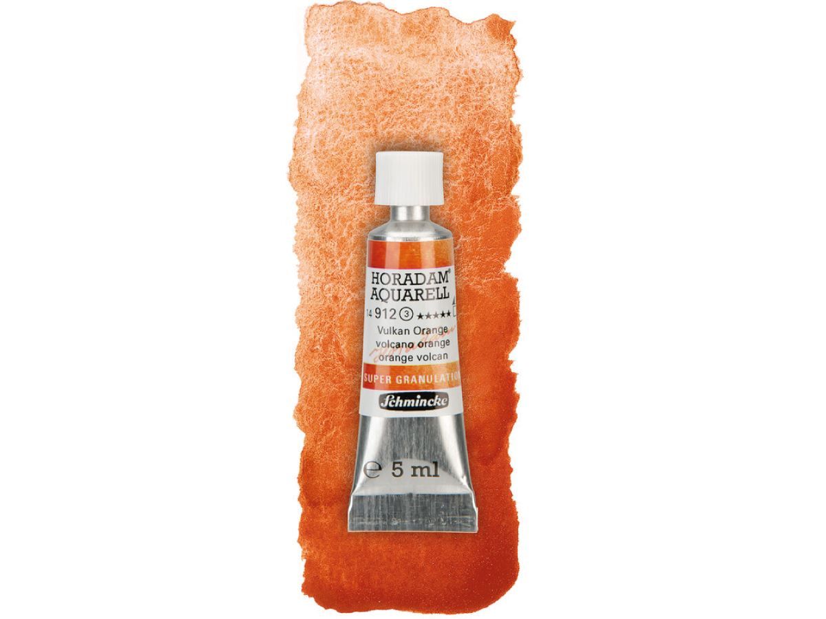 SCHMINCKE HORADAM AQUARELL SUPERGRANULATION 5ML 912 VULKAN ORANGE 1