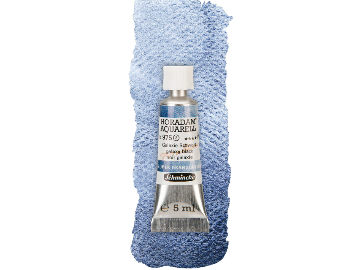 SCHMINCKE HORADAM AQUARELL SUPERGRANULATION 5ML 975 GALAXIE SCHWARZ 1