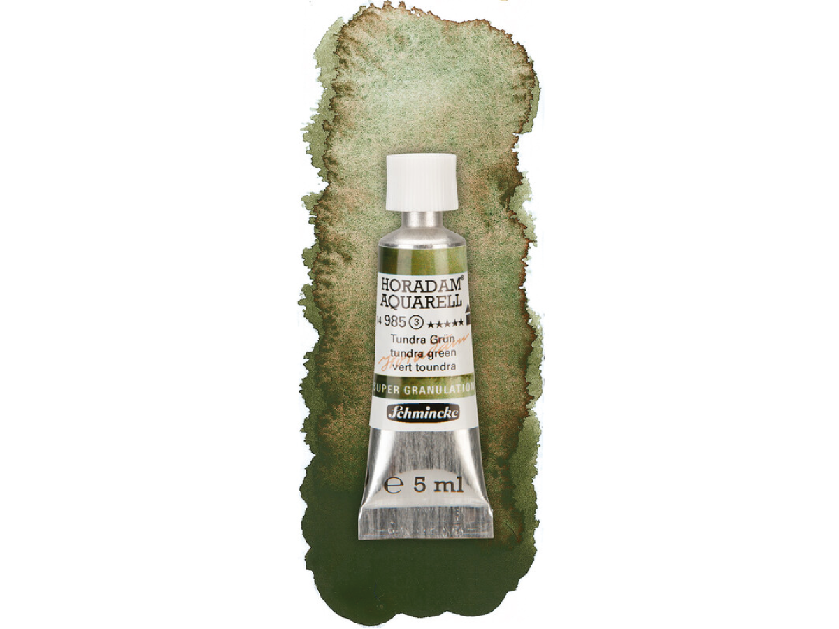 SCHMINCKE HORADAM AQUARELL SUPERGRANULATION 5ML 985 TUNDRA GRÜN 1
