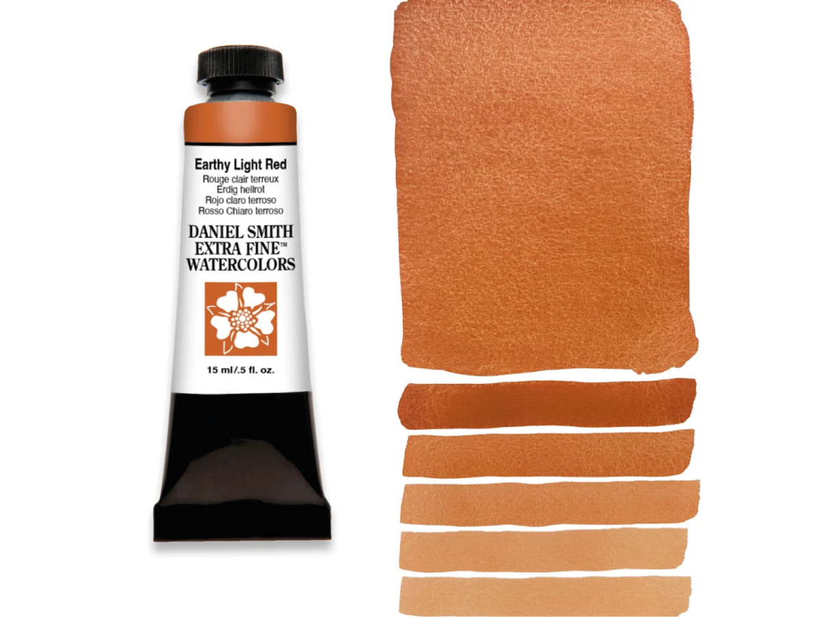 DANIEL SMITH WATERCOLOR S2 15ML EARTHY LIGHT RED 1