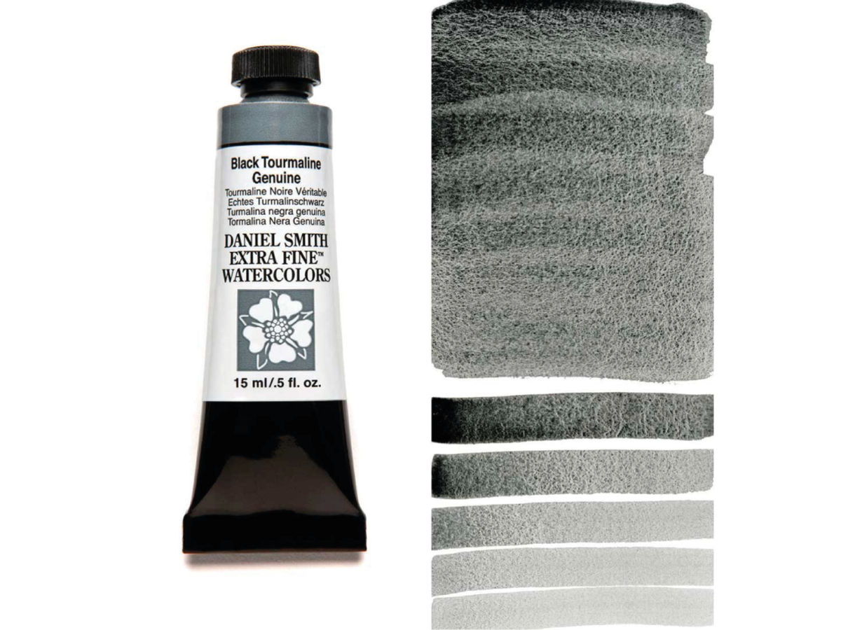 DANIEL SMITH S3 AQUARELLFARBE 15ML 207 BLACK TOURMALINE 1