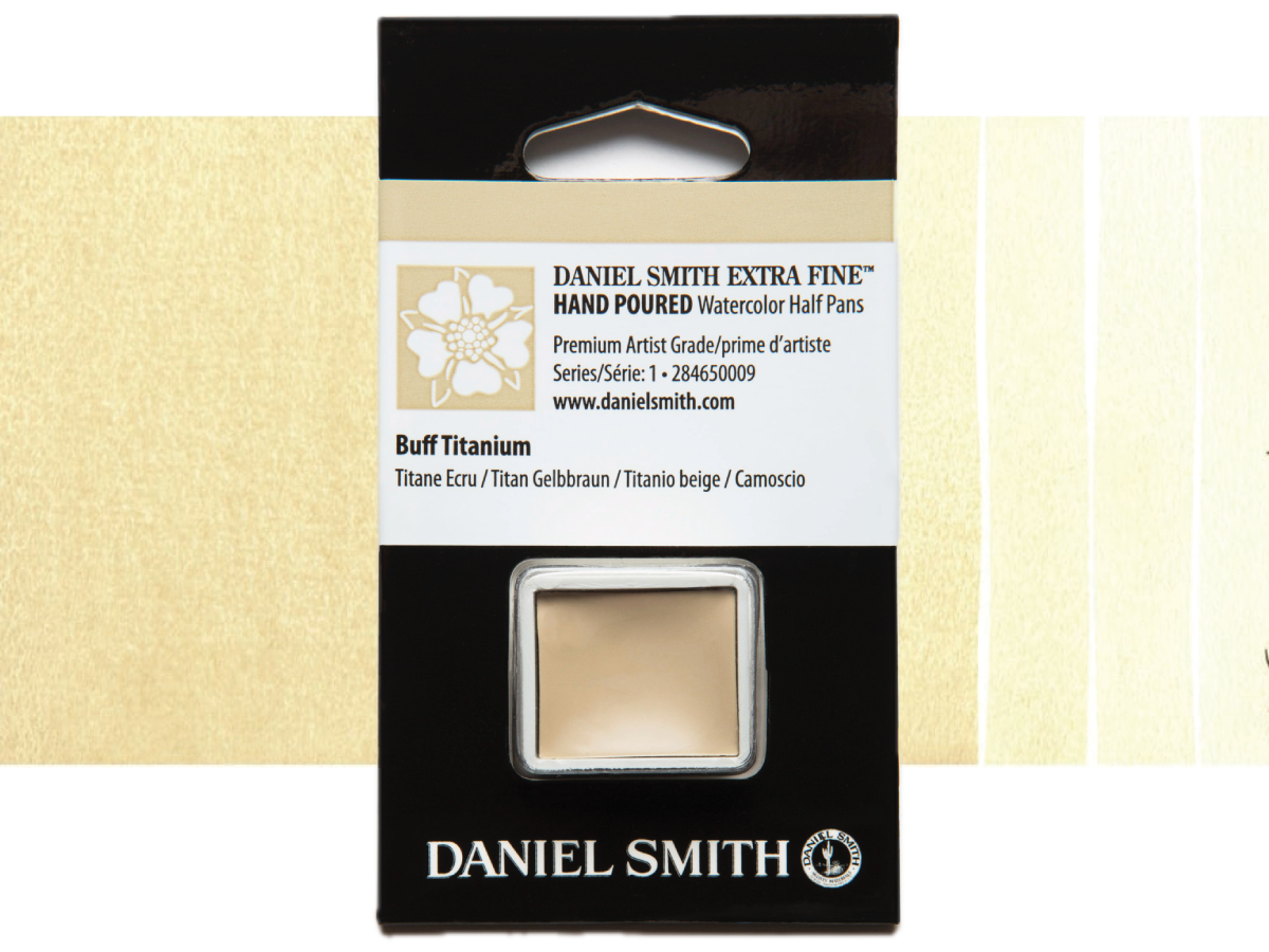 DANIEL SMITH AQUARELLFARBE 1/2 NAPF S1 009 BUFF TITANIUM 1