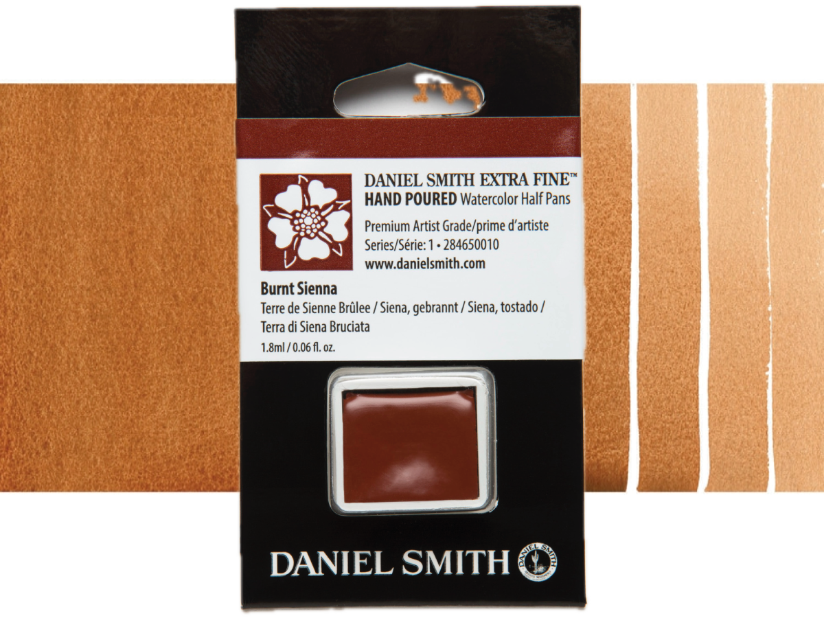 DANIEL SMITH AQUARELLFARBE 1/2 NAPF 010 S1 BURNT SIENNA 1