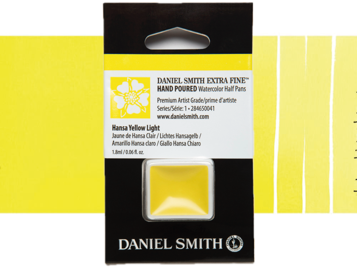 DANIEL SMITH AQUARELLFARBE 1/2 NAPF S1 041 HANSA YELLOW LIGHT 1