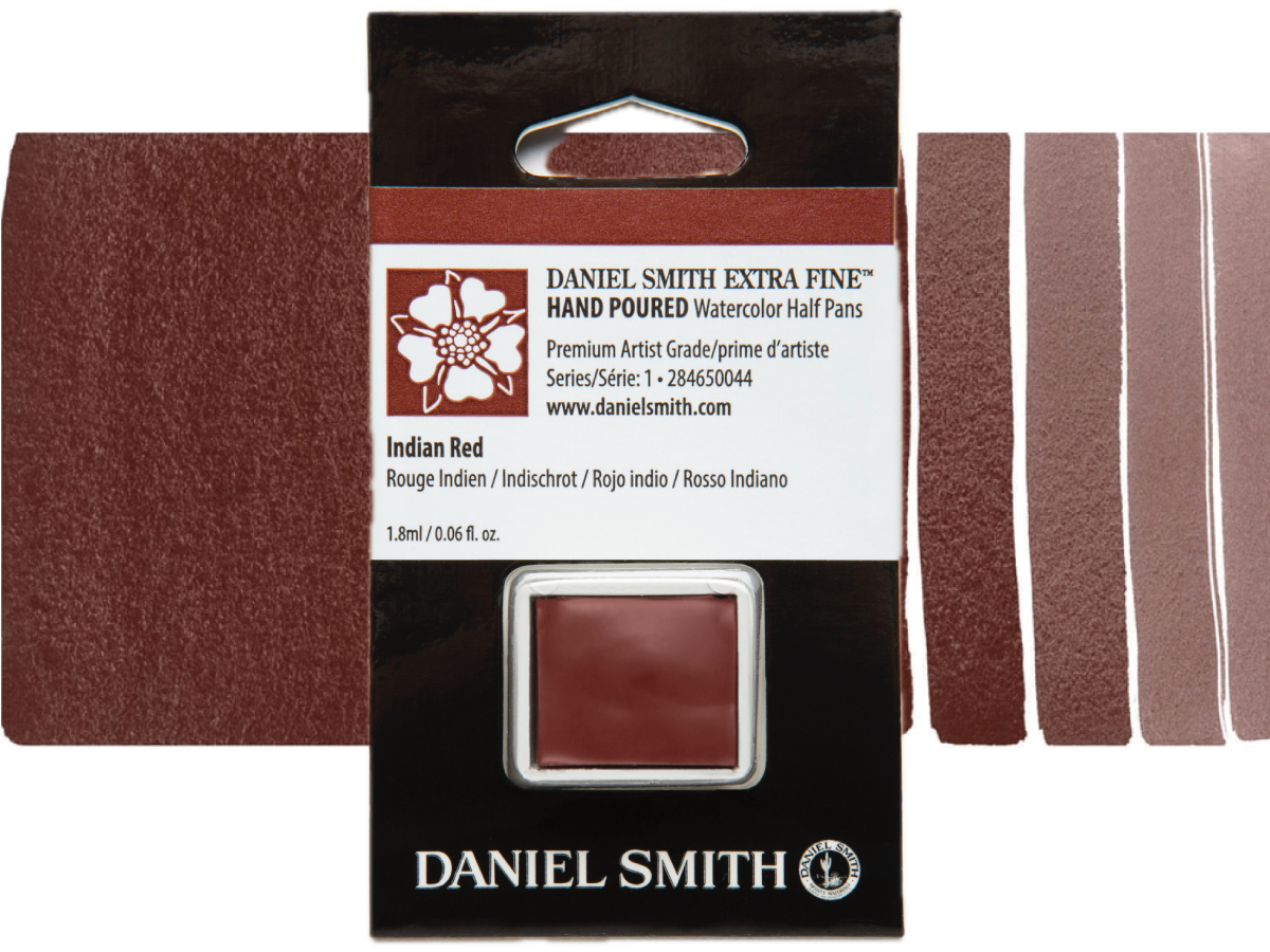 DANIEL SMITH AQUARELLFARBE 1/2 NAPF S1 044 INDIAN RED 1