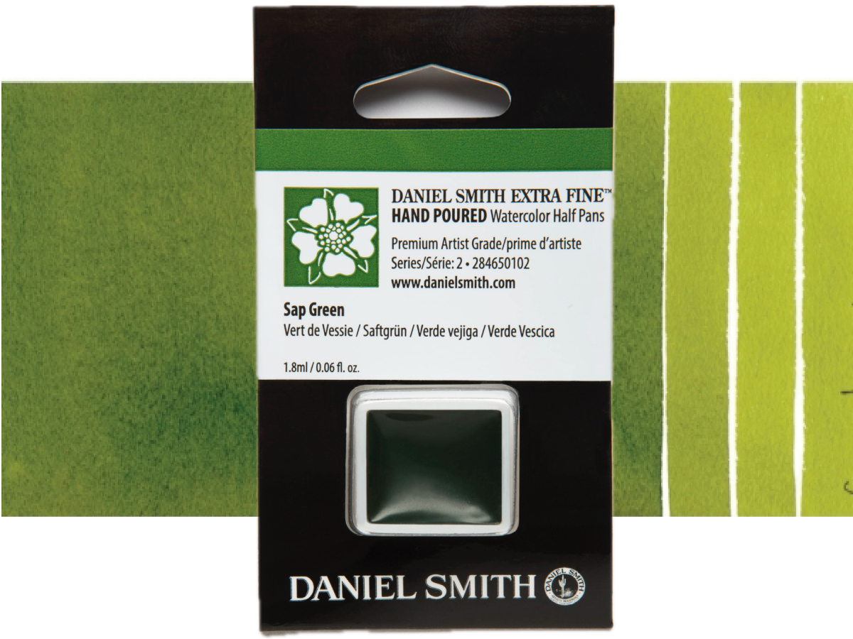 DANIEL SMITH AQUARELLFARBE 1/2 NAPF S2 102 SAP GREEN 1