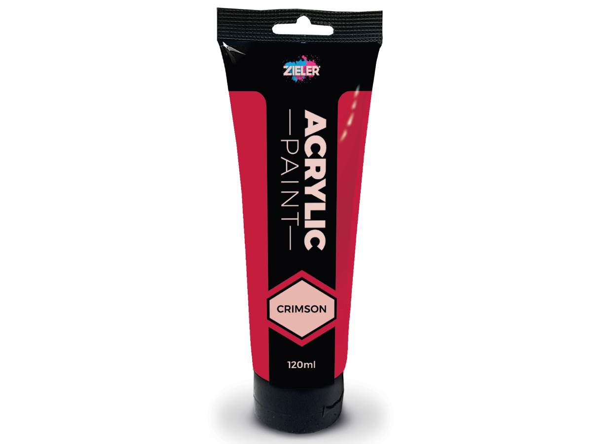 ZIELER ACRYLFARBE 120ML PURPURROT 1