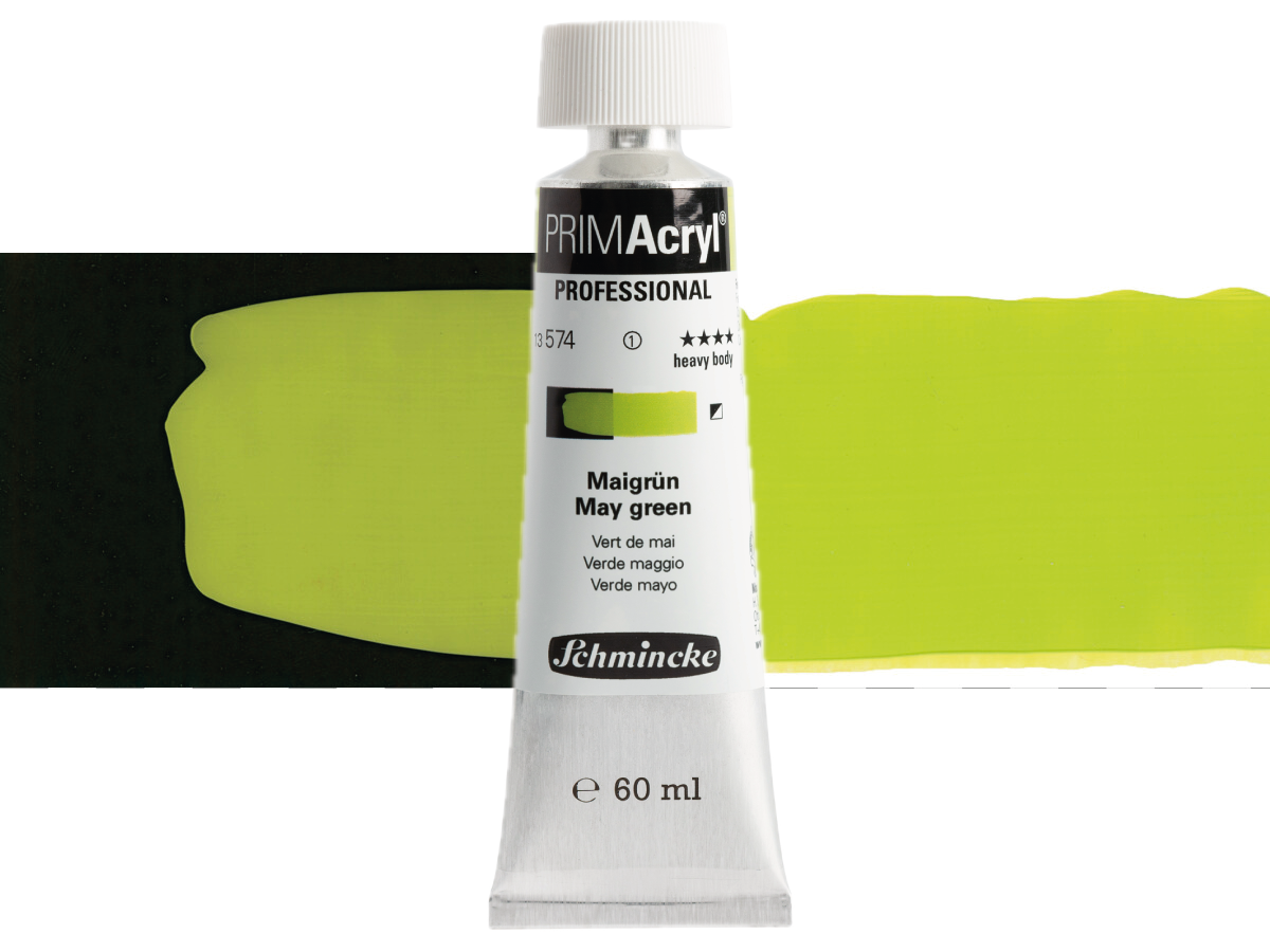 SCHMINCKE PRIMACRYL 60ML S1 574 MAY GREEN 1