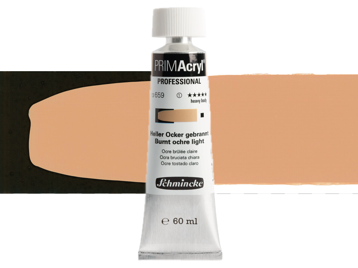 SCHMINCKE PRIMACRYL 60ML S1 659 BURNT OCHRE LIGHT 1