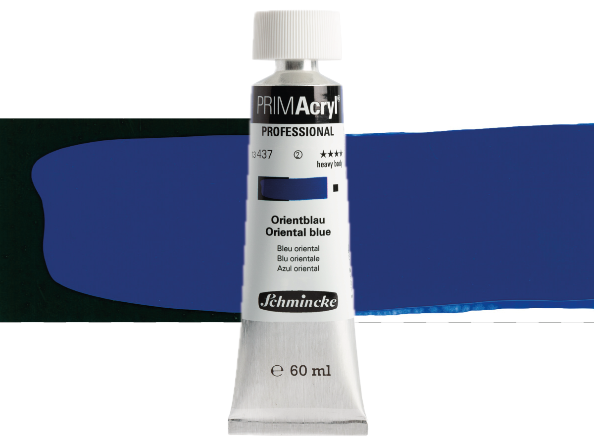 SCHMINCKE PRIMACRYL 60ML S2 437 ORIENTAL BLUE 1