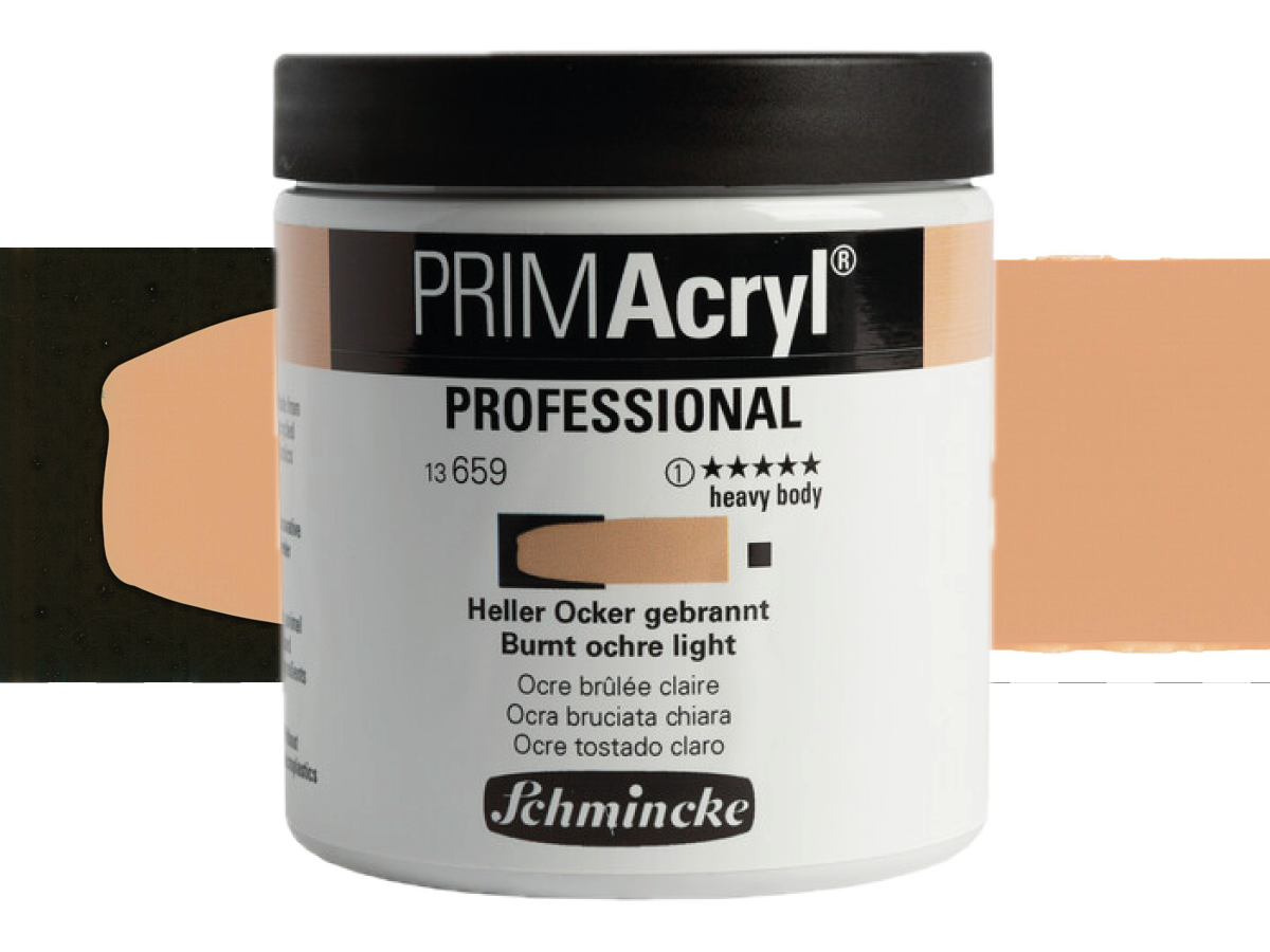 SCHMINCKE PRIMACRYL 237ML S1 659 BURNT OCHRE LIGHT 1