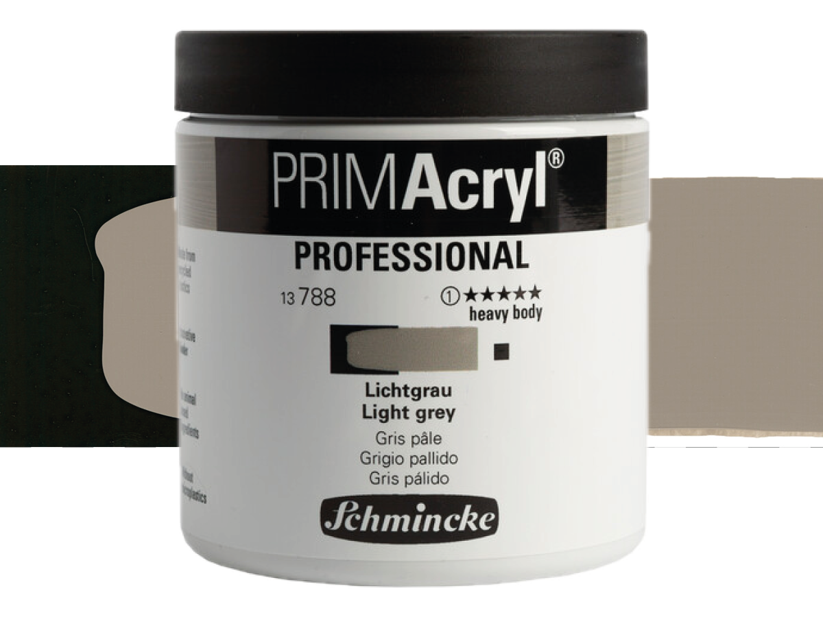 SCHMINCKE PRIMACRYL 237ML S1 788 LIGHT GREY 1