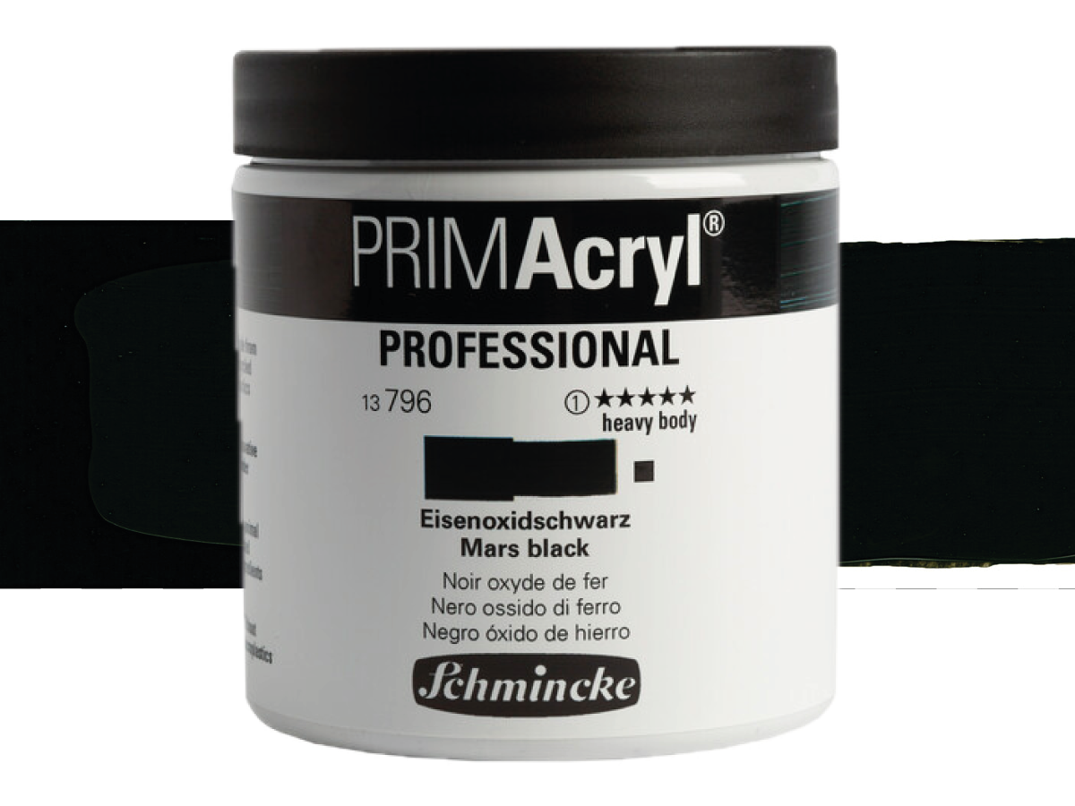 SCHMINCKE PRIMACRYL 237ML S1 796 MARS BLACK 1