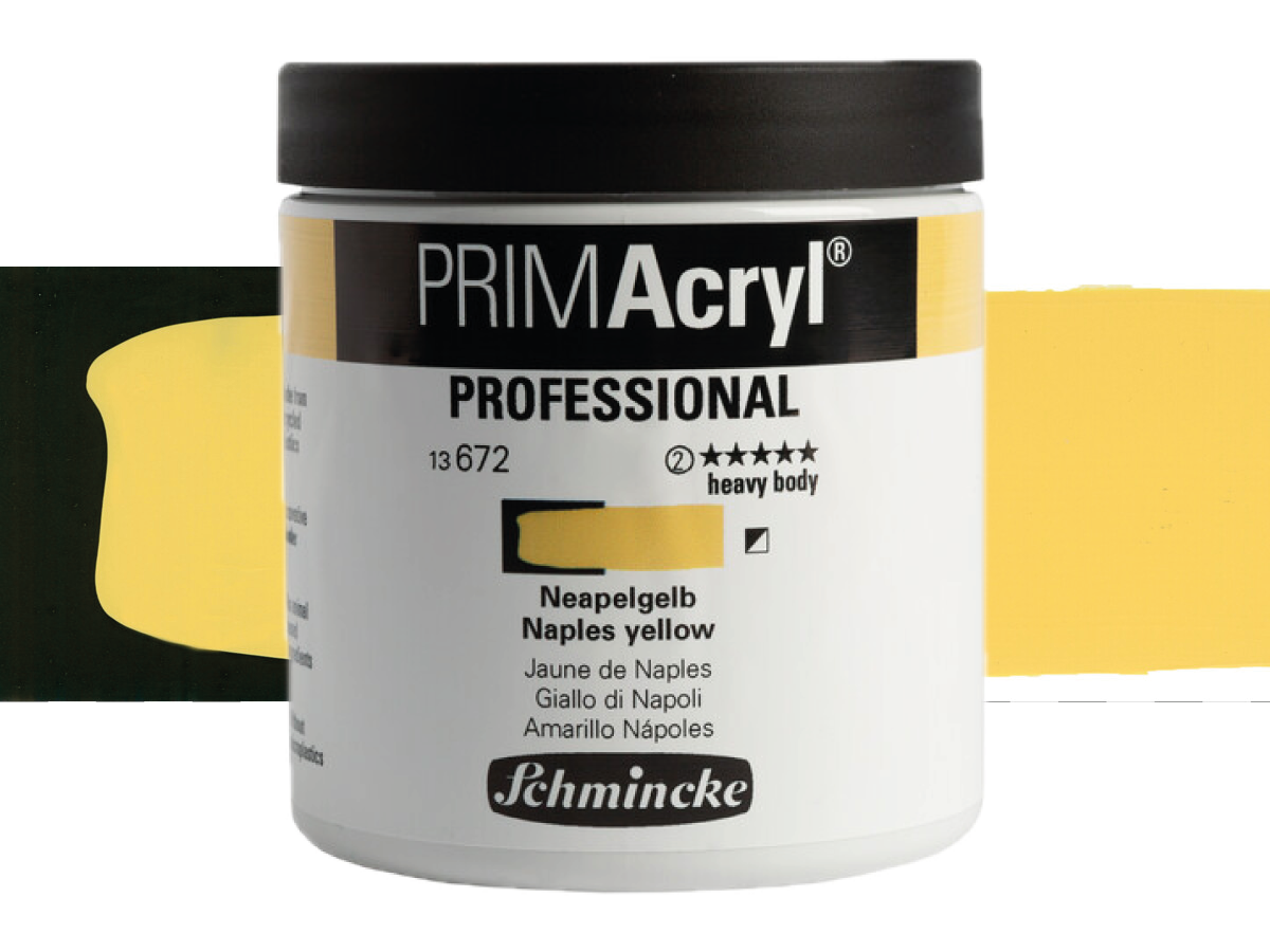 SCHMINCKE PRIMACRYL 237ML S2 672 NAPLES YELLOW 1