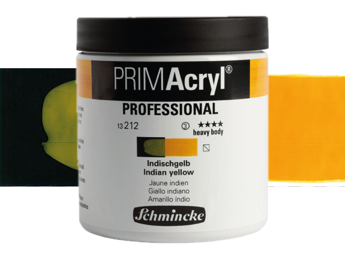 SCHMINCKE PRIMACRYL 237ML S3 212 INDIAN YELLOW 1