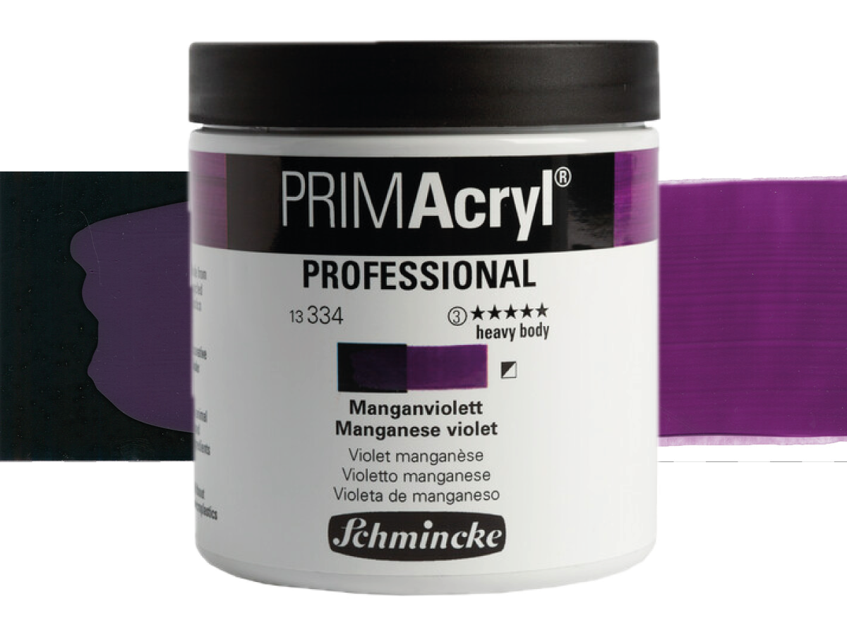 SCHMINCKE PRIMACRYL 237ML S3 334 MANGANESE VIOLET 1