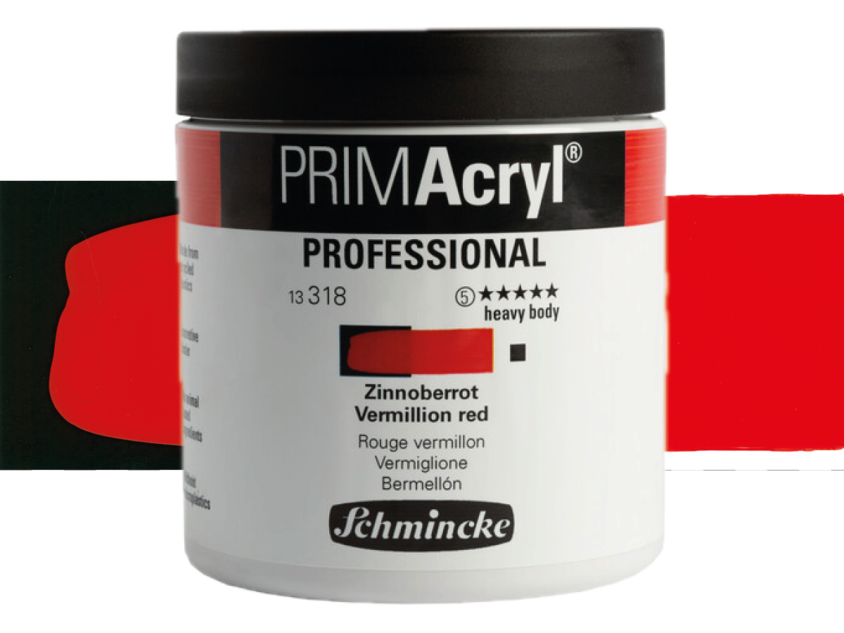 SCHMINCKE PRIMACRYL 237ML S5 318 VERMILLION RED 1