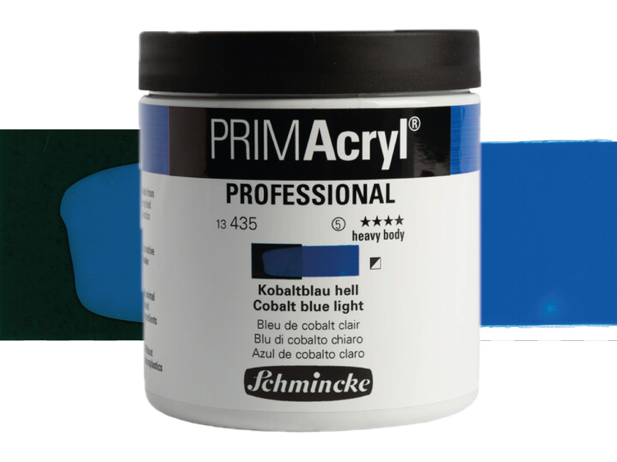 SCHMINCKE PRIMACRYL 237ML S5 435 COBALT BLUE LIGHT 1